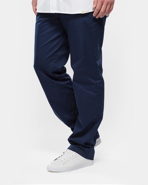 Прямые мужские брюки синие